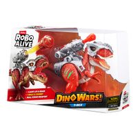 Robo Alive T Rex De Guerra 25cm Realista Dino Wars